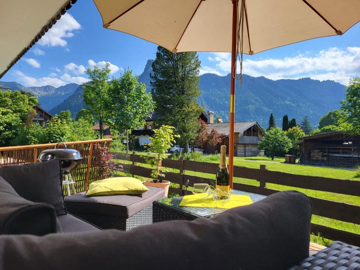 Alpenblick Appartement Oberammergau Buitenkant foto