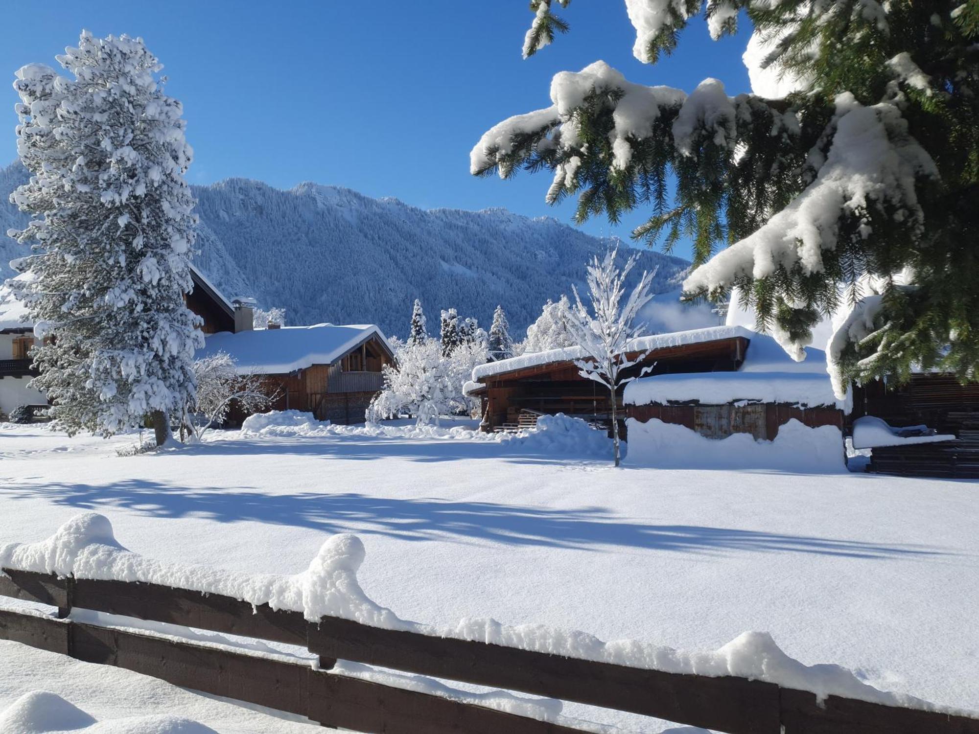 Alpenblick Appartement Oberammergau Buitenkant foto