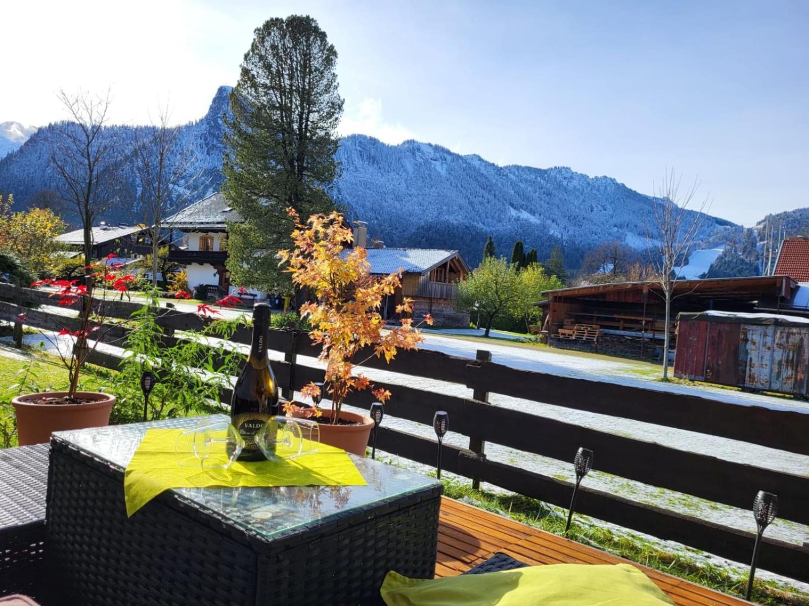Alpenblick Appartement Oberammergau Buitenkant foto